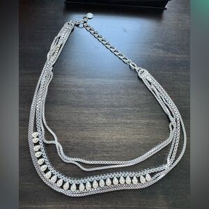 Elegant Silver Chain Necklace